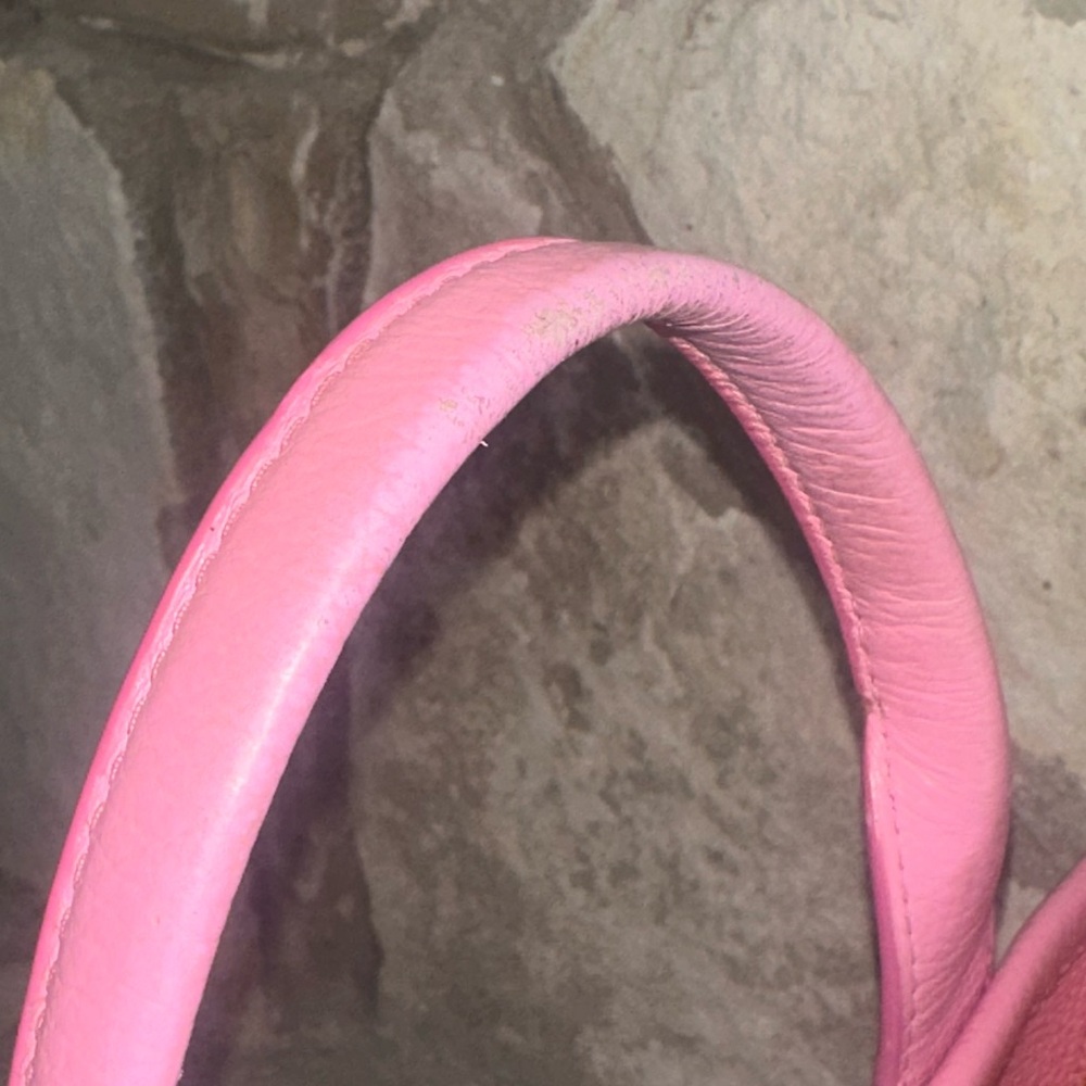 Marc Jacobs Leather The Tote Bag Small Pink - Picture 10 of 14